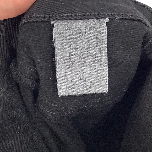 Rag & Bone Jodhpur Leather Panel Skinny Jeans - Picture 15 of 16